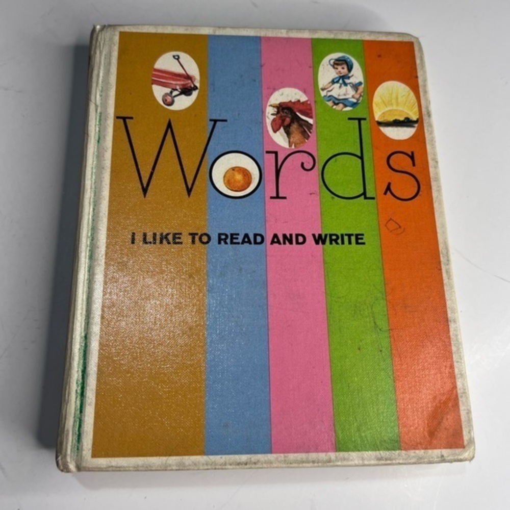 Vintage Words I Like to Read & Write Children's Dictionary Copyright 1963